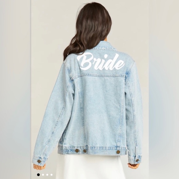 Show Me Your MuMu Jackets & Blazers - Large Bride show me your mumu jean jacket